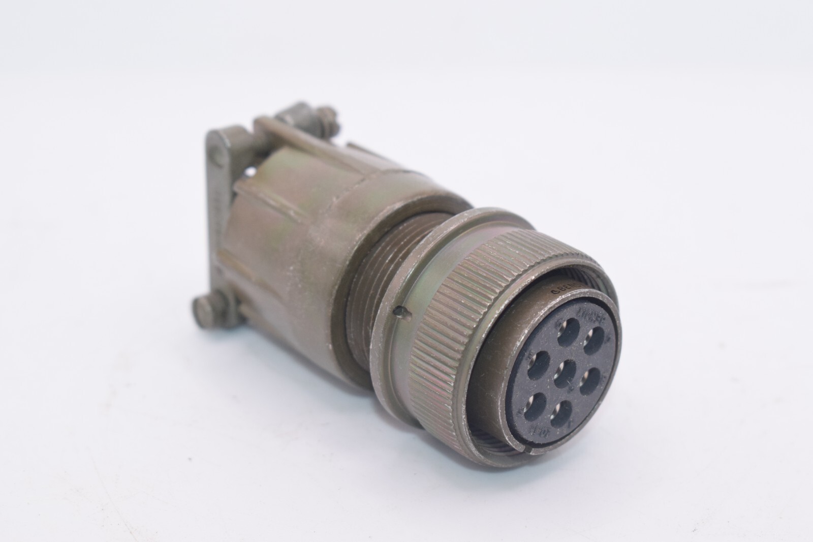 BENDIX 9248 M5310 6E20 - 15S MILITARY CABLE ADAPTER 7-PIN - 20-45