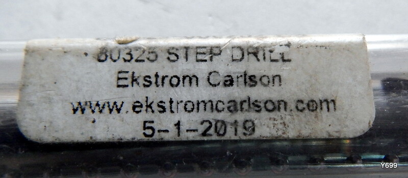 Ekstrom EC121-000232 C3 80325 Step Drill Bit
