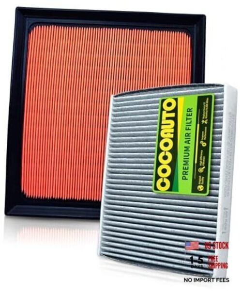Engine & Cabin Air Filter Kit for Corolla Cross SUV (2023-2026), Hybrid 2.0L