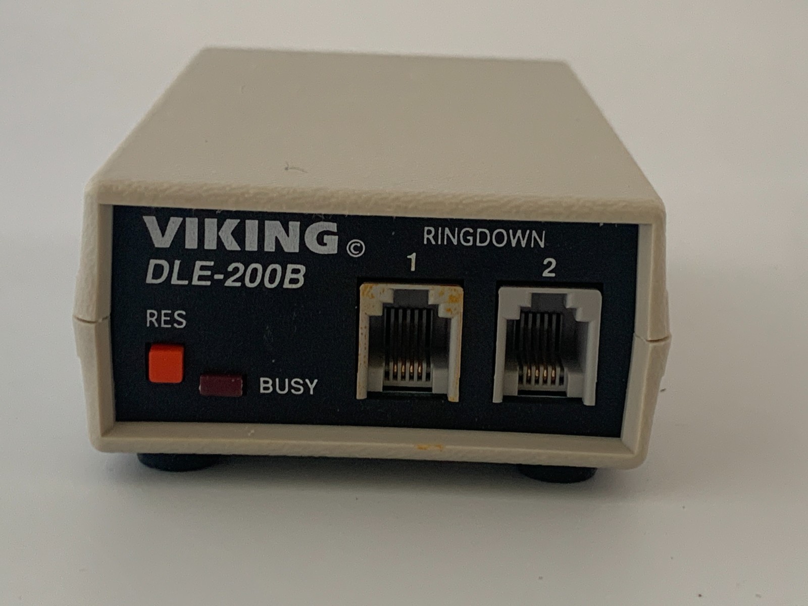 Viking DLE-200B Two-Way Line Simulator Ringdown Circuit w/Power - See Notes