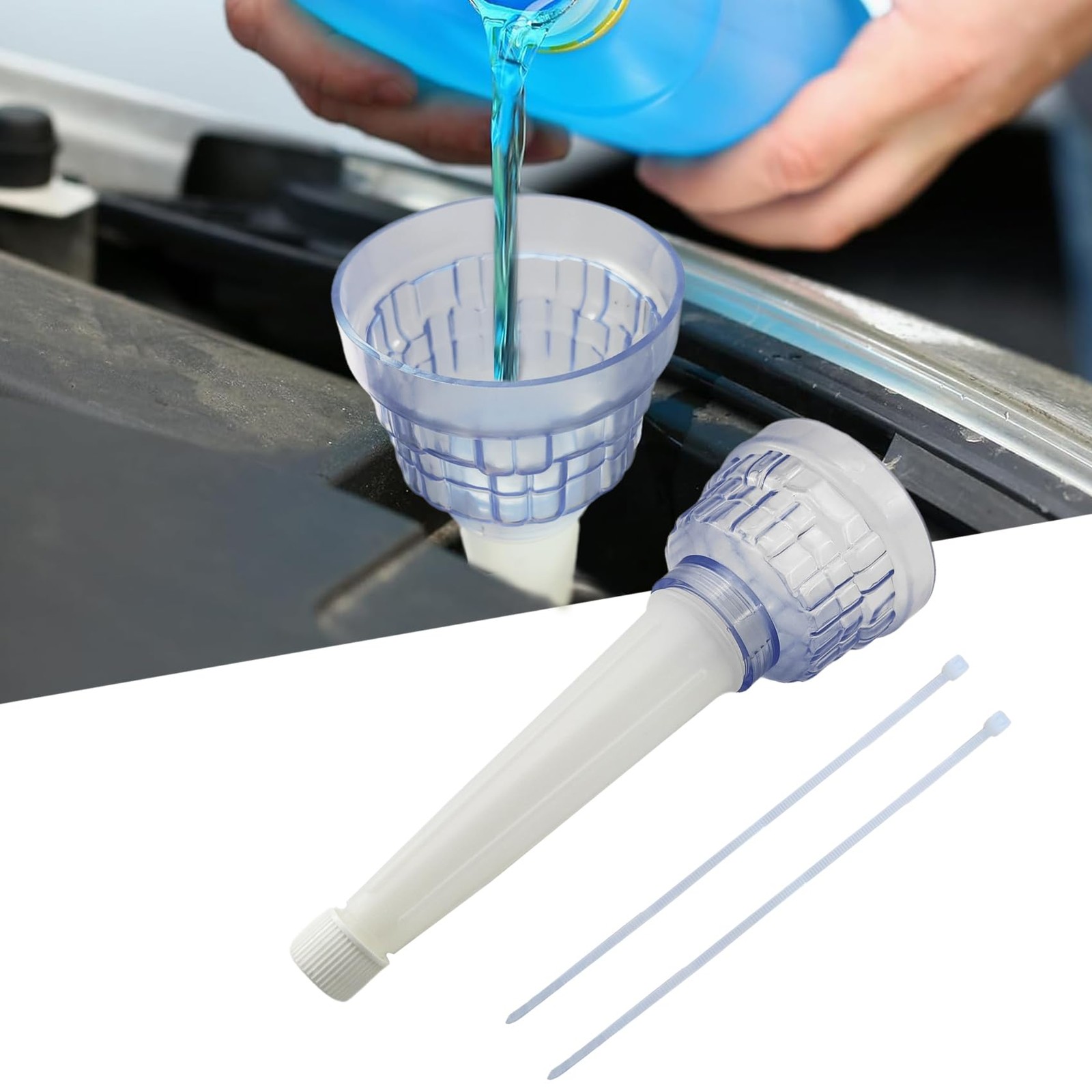Lyxheth Oil Filter Removal Funnel Tool, Change Funnel, Not Touching White