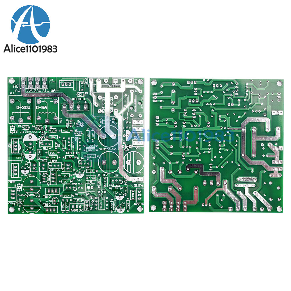 Adjustable Power Supply 0-30V 0-5A Constant Voltage And Current Board Diy Kit