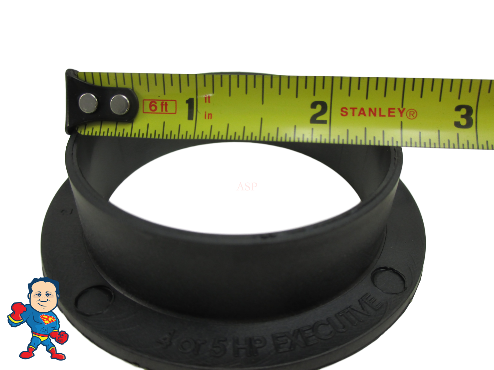 Wear Ring, Waterway Executive 48 or 56 frame, 4.0 or 5.0 HP Impeller