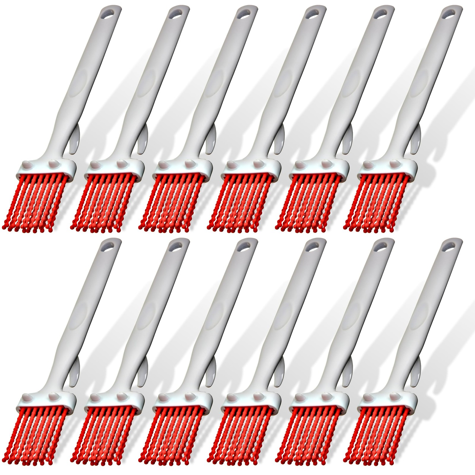 CFS 4040305 Silicone Basting Brush with Hook, 2", Red (Case of 12)
