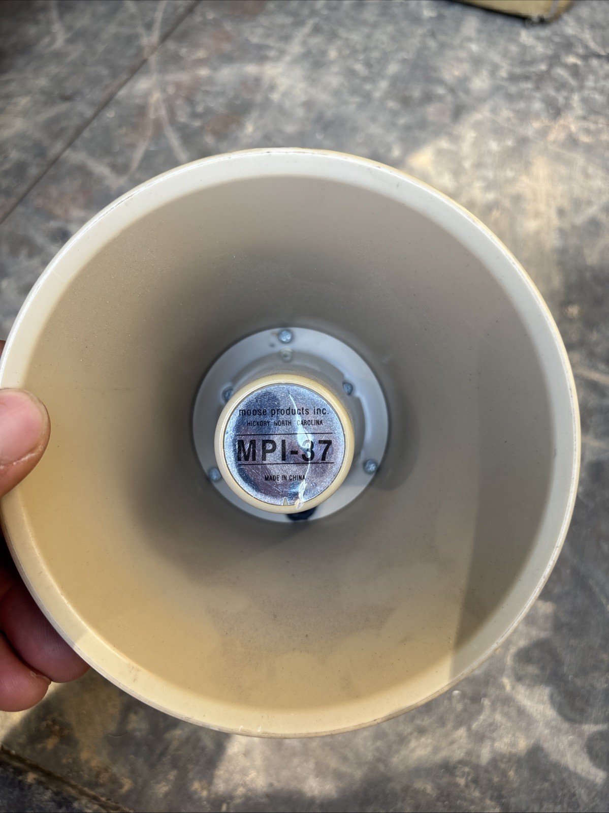 Moose Interlogix  MPI-37, Self Contained Siren Speaker 12V