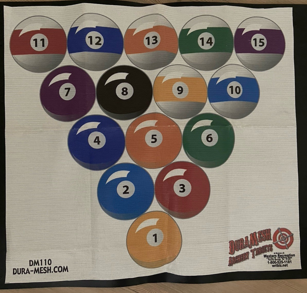 DuraMesh Archery Target DM110 - Billards Pool