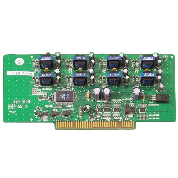 Vodavi STS/STSe V70 DTIB 8 Port Digital Station Card 3532-00 1-year warranty.