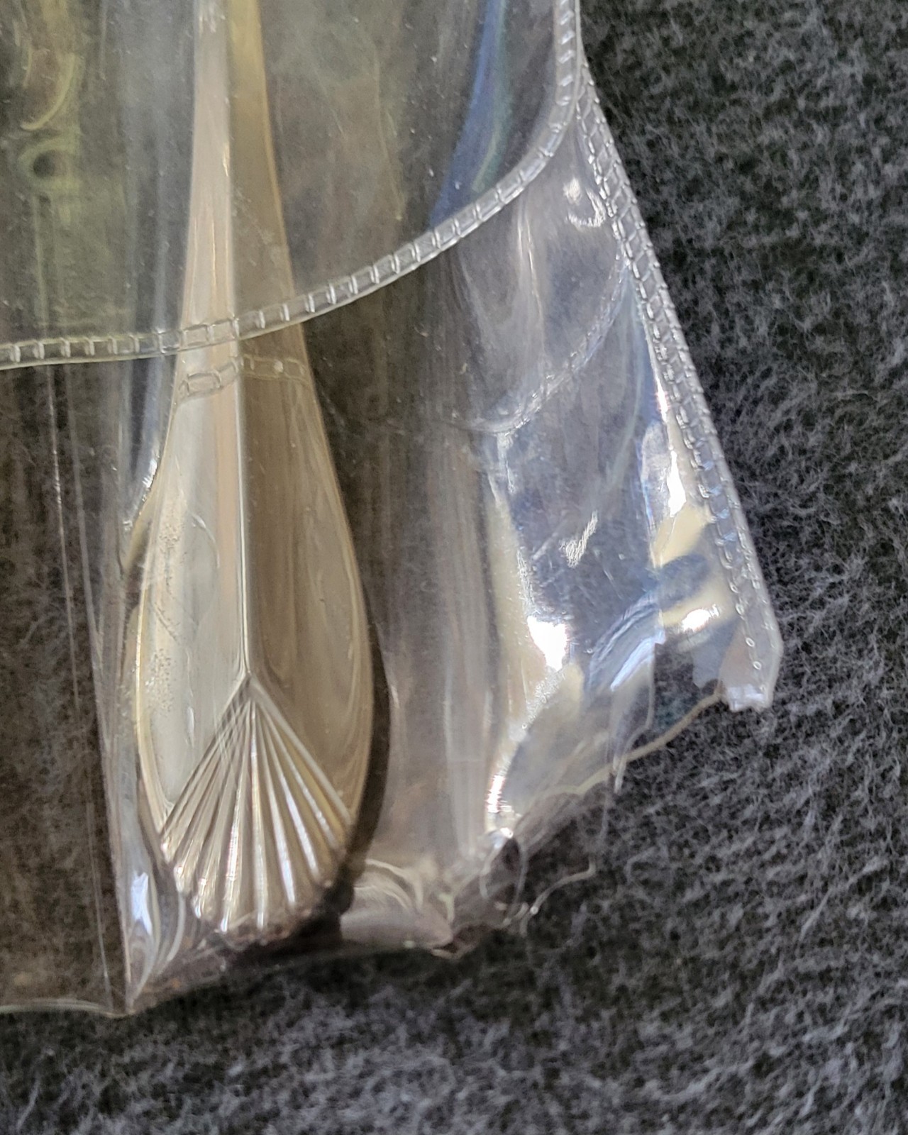 3-pc Child's Flatware Set SAFRANO Pattern Stainless Heritage Mint Ltd NEW