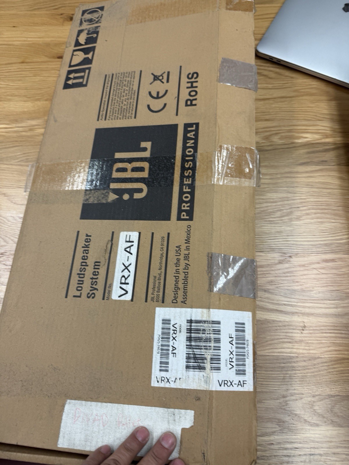 JBL VRX-AF VRX900 Loudspeaker Array Frame Black Metal 31.1x23.2 7 lb