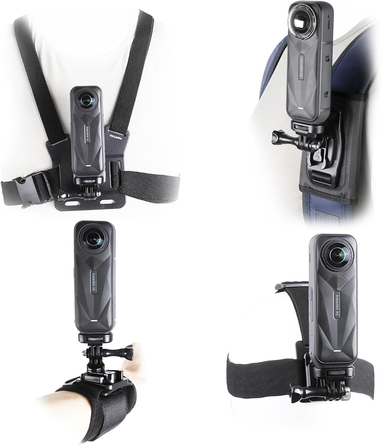 Accessories Kit for Insta360 One X5/X4/X3/X2/X, One R, X and Gopro Hero 9,New Qu