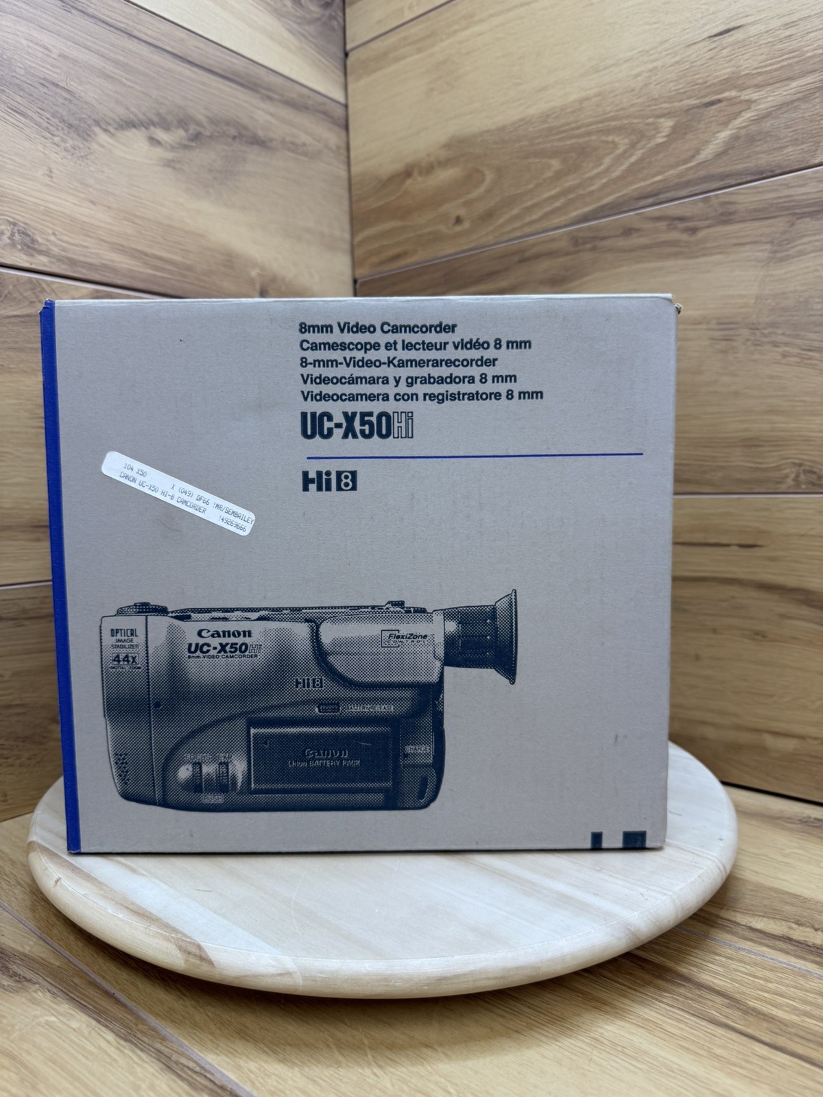 Canon UC-X50Hi Camcorder Hi8 8mm Video8 Analogue Video Camera Tape - boxed