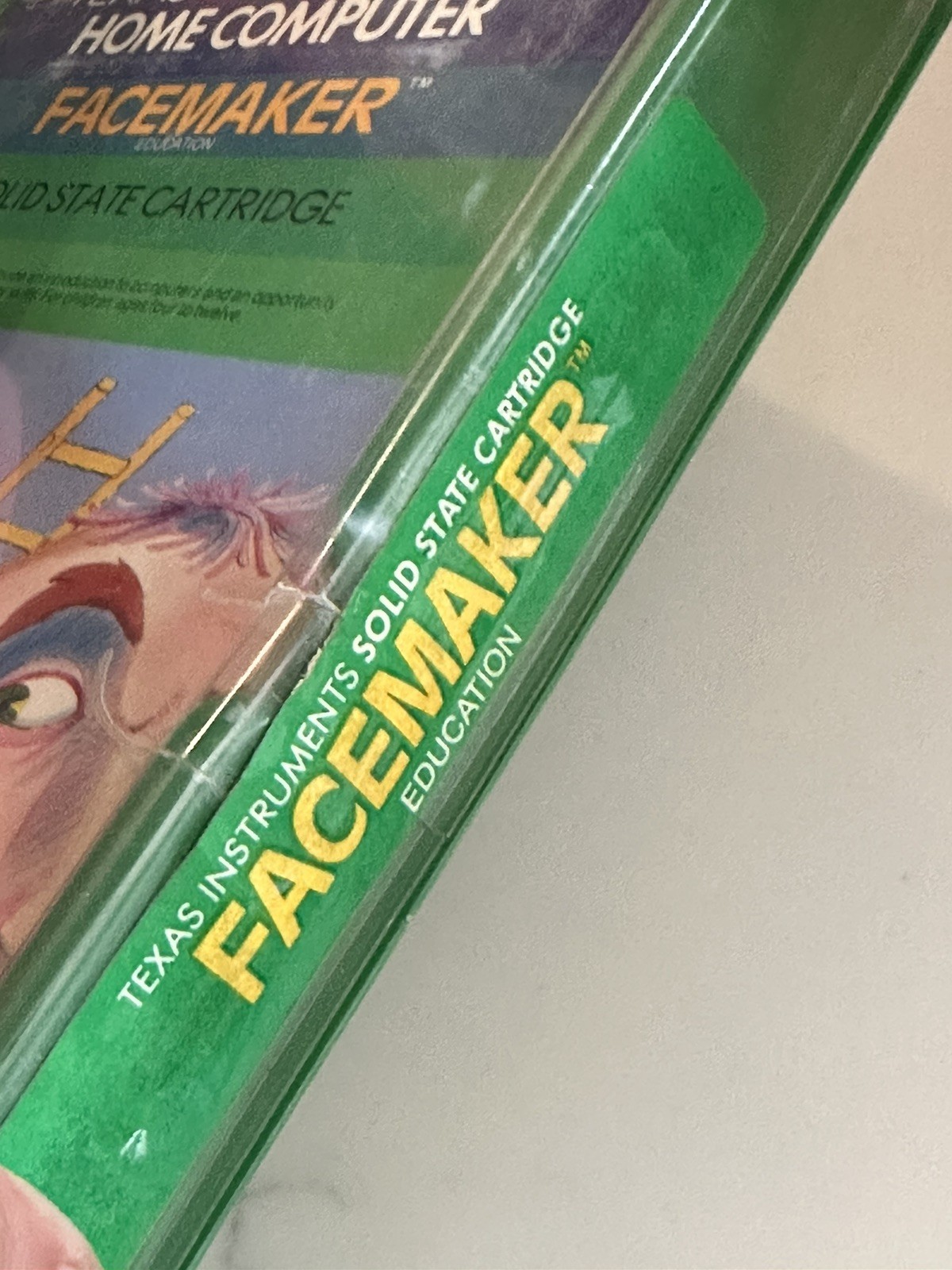 Texas Instruments FACEMAKER Solid State Cartridge (1983) For TI-99/4A Home Comp