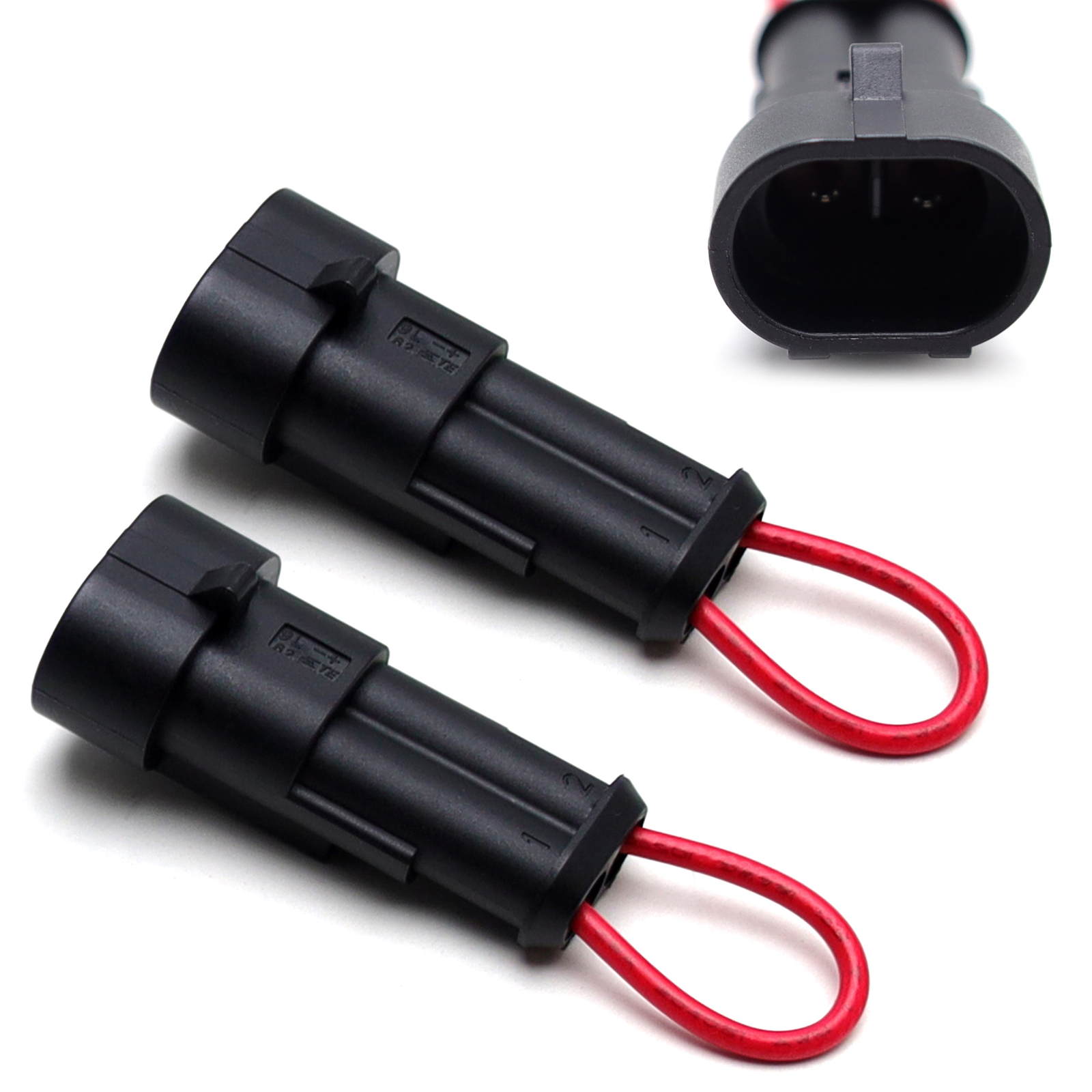 2pc Buckle Restraint Override Bypass Adapters For Kioti/Bobcat Tractor Seats