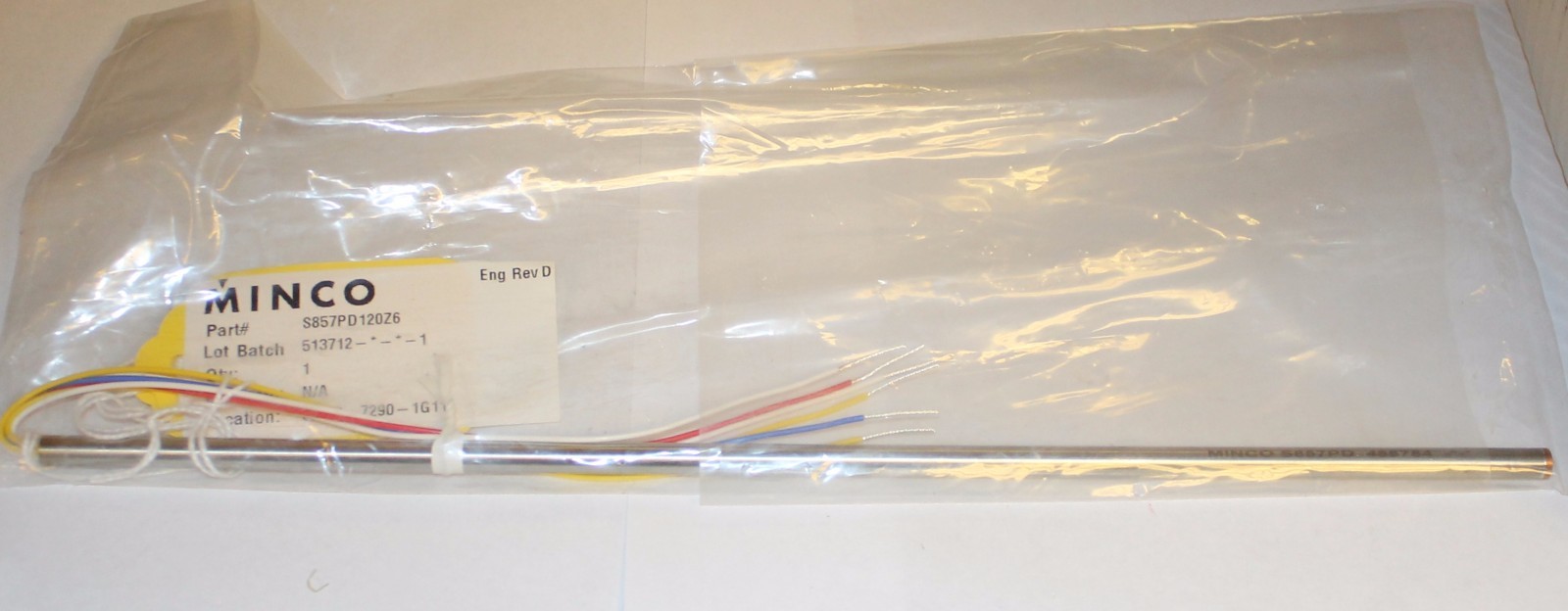 MINCO S857PD 120Z6 Temperature Sensing Probe 488784 513712