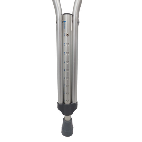 Underarm adjustable aluminum crutches, tall adult, 1pair