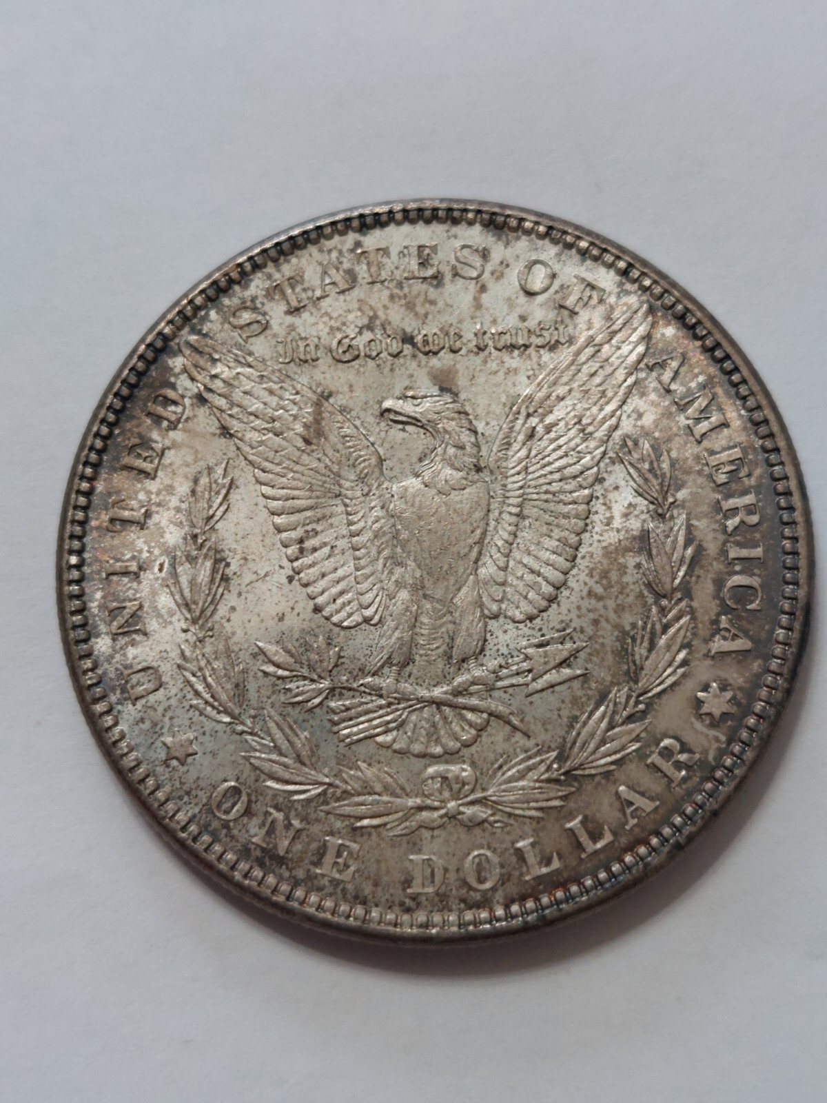 1986 MORGAN DOLLAR UNCIRCULATED NICE TONING
