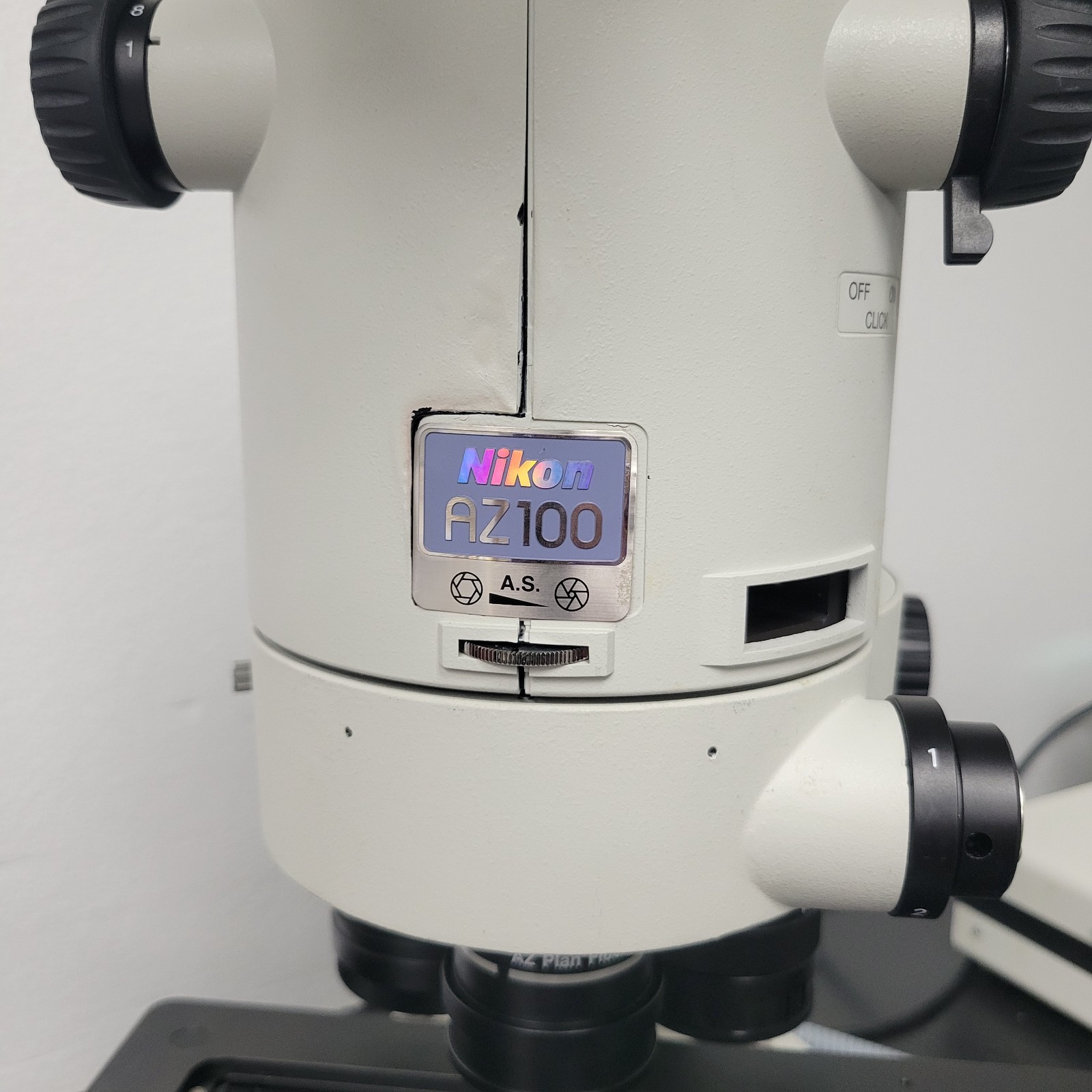 Nikon Stereo Microscope AZ100 Multizoom with Fluorescence and Trinocular Head