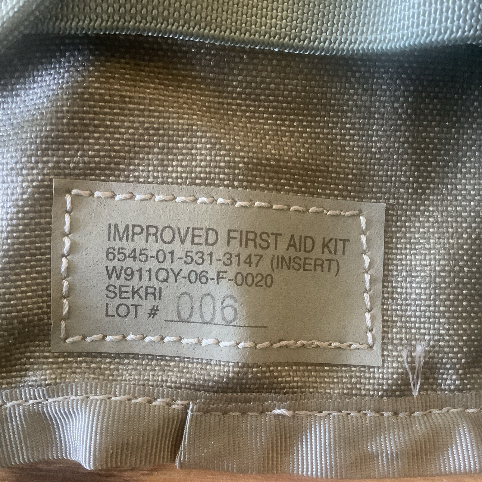 FREE SHIP USGI Army IFAK First Aid Pouch with Insert ACU UCP Molle