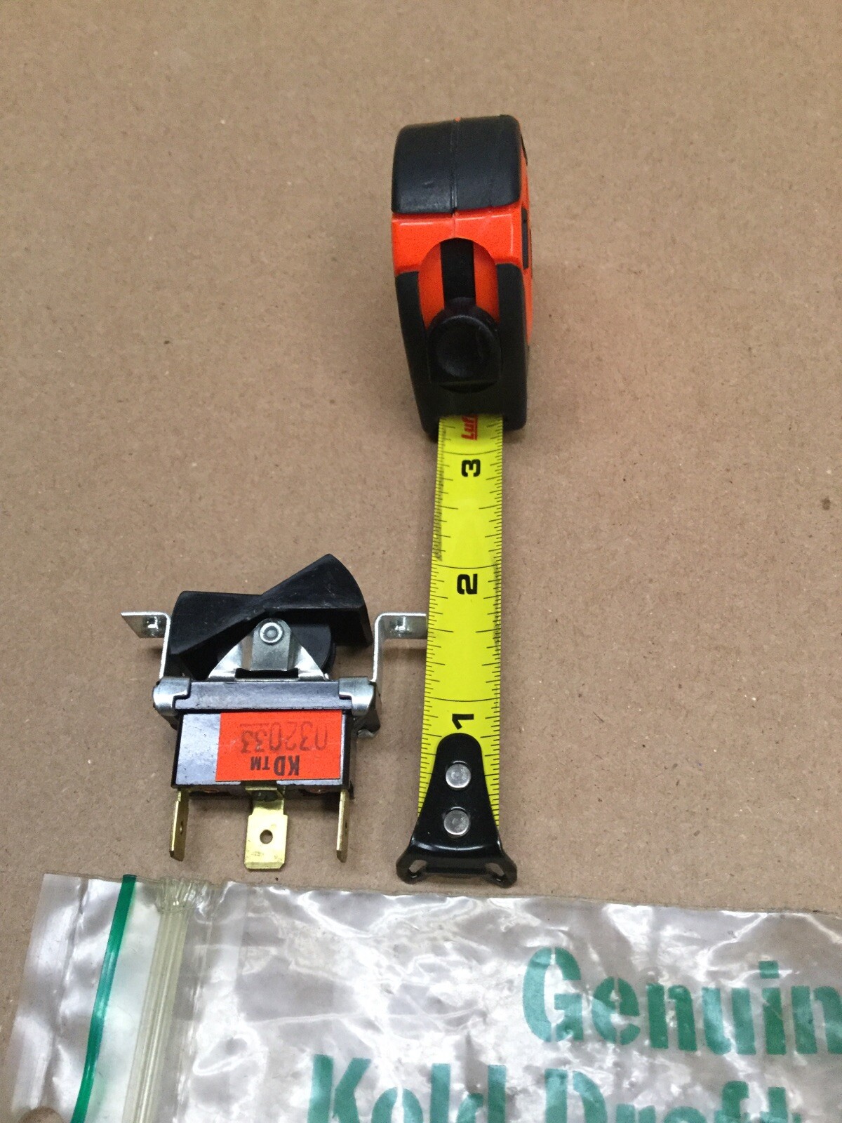 Kold Draft Ice.unit Part P/n MDD -00117 Rocker Switch