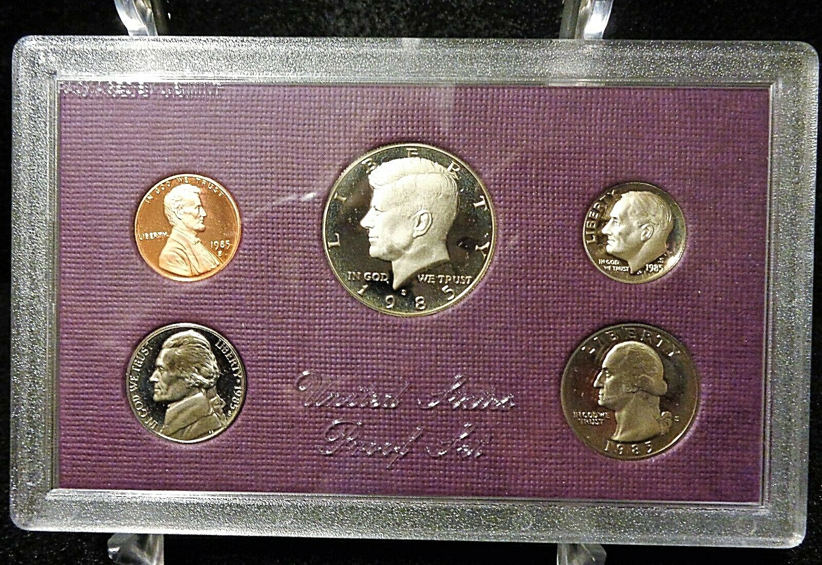 1985-S United States Mint Annual Proof Set With Box