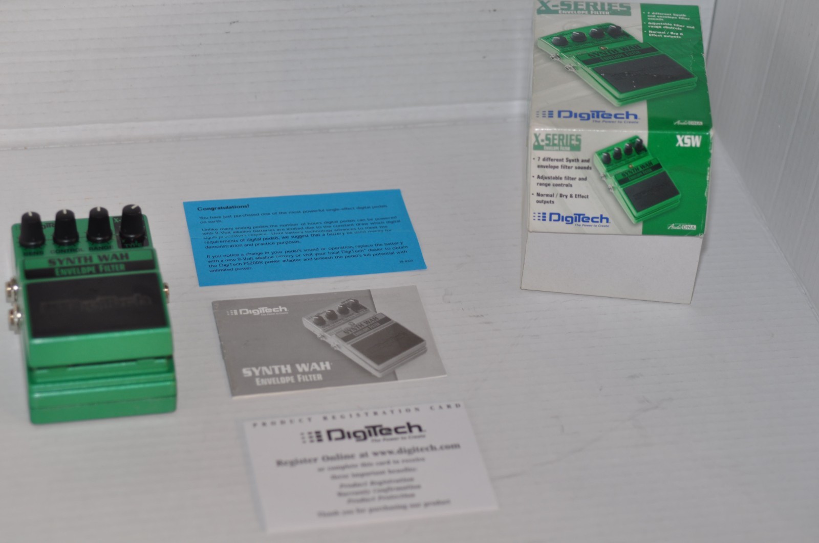 DigiTech X-Series Synth Wah Envelope Filter Guitar Effect Pedal
