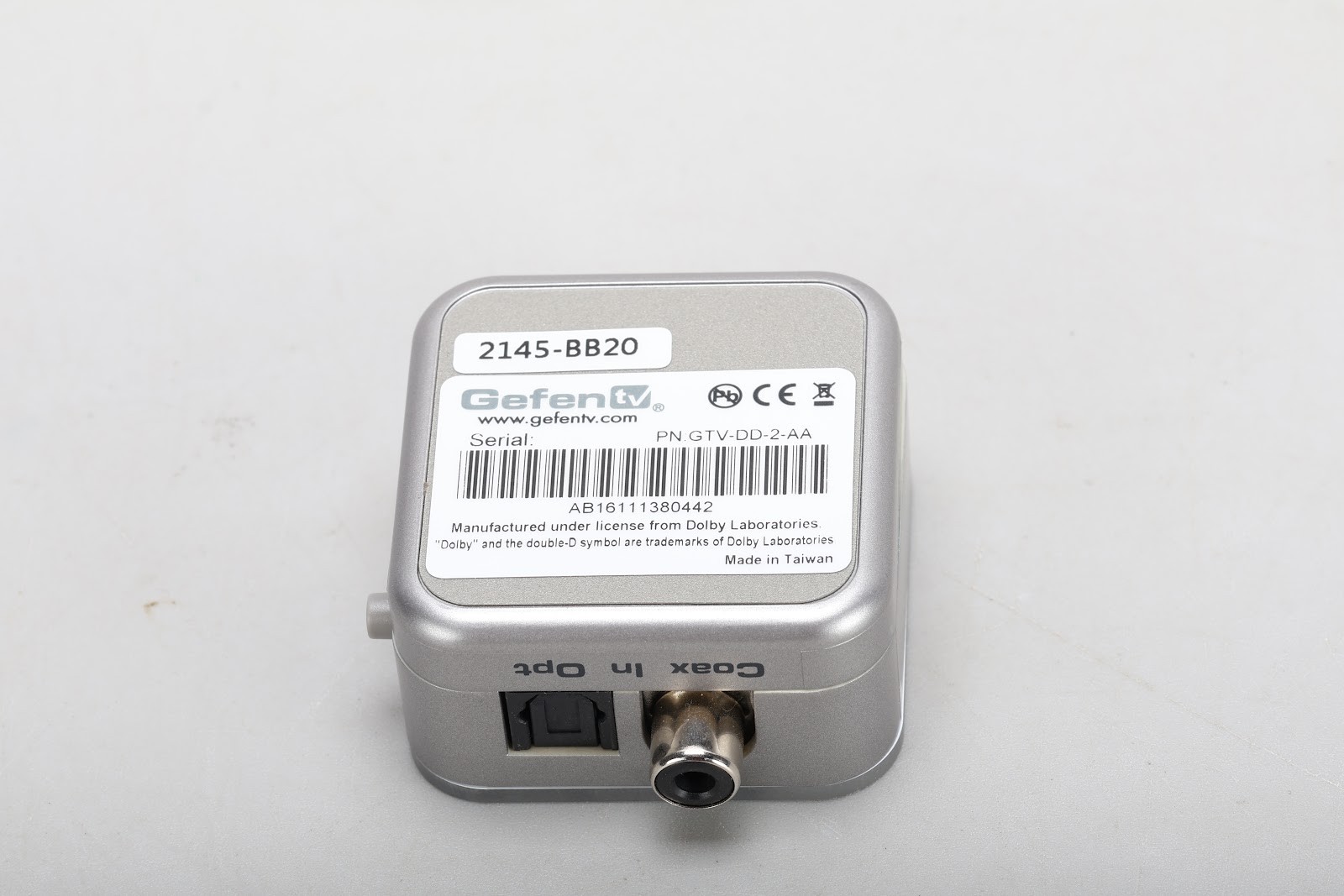 Gefen GTV-DD-2-AA Digital Audio Decoder