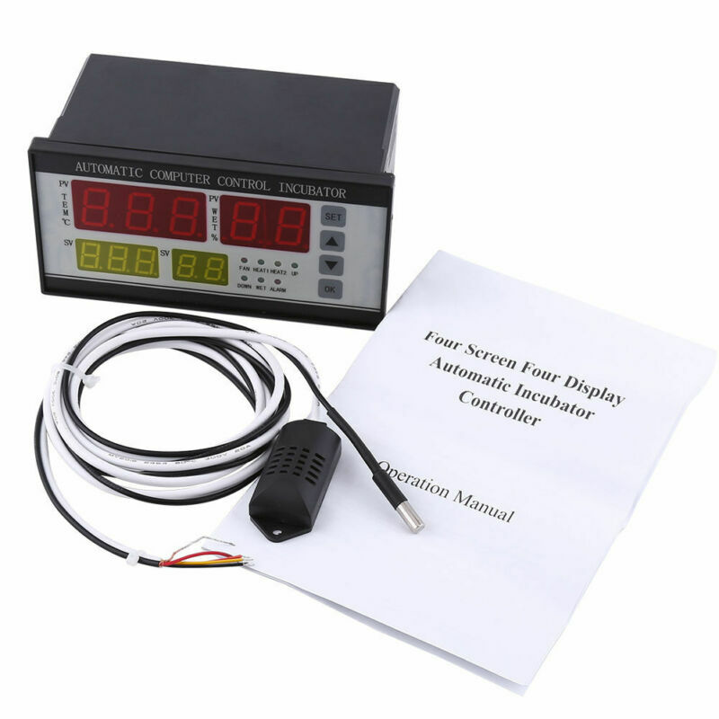 Digital Automatic Incubator Controller Egg Hatcher Temperature Humidity XM-18