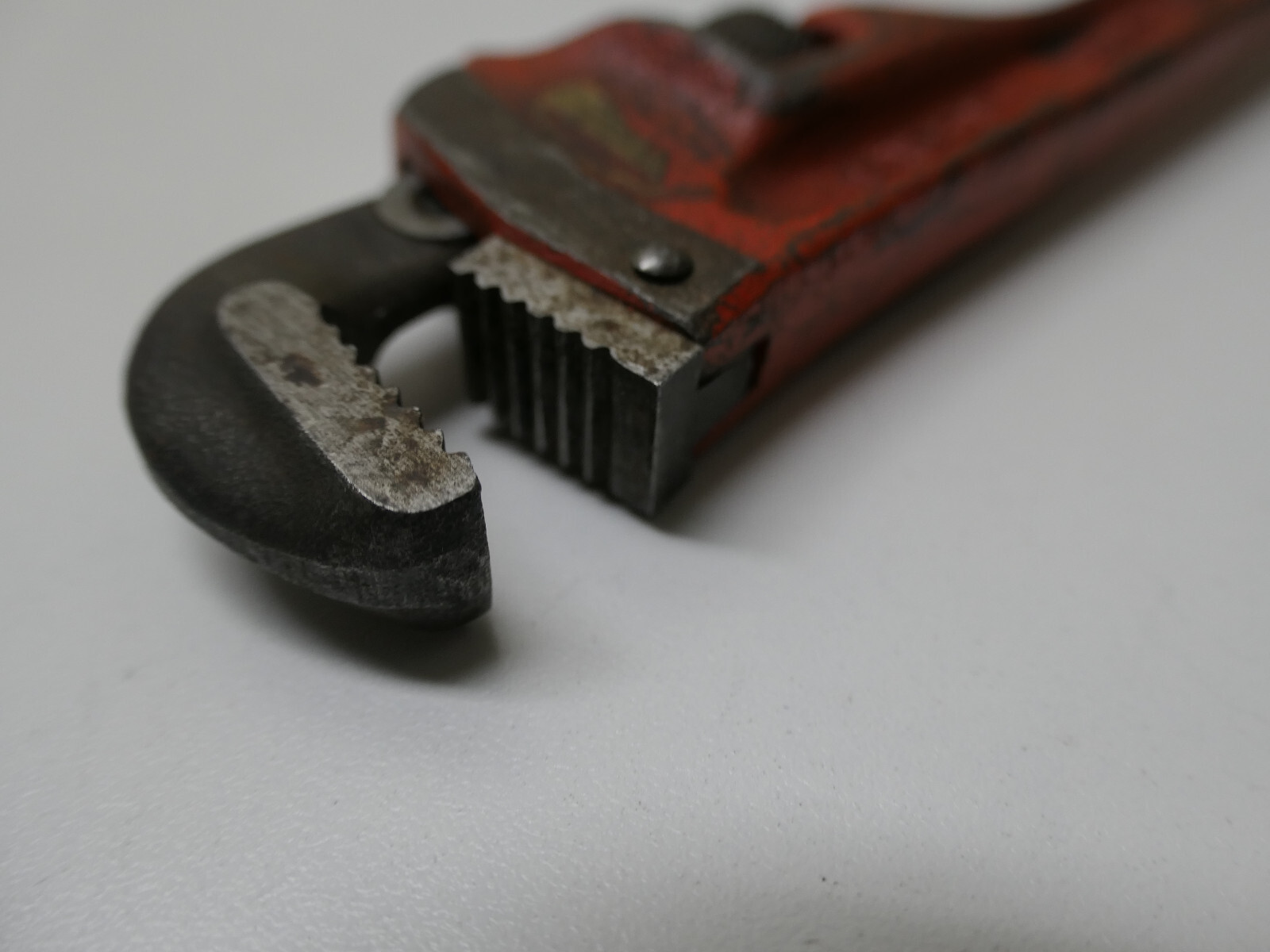 Vintage Ridgid 6 Inch Heavy Duty Pipe Wrench The Ridge Tool Co. Made Ohio USA
