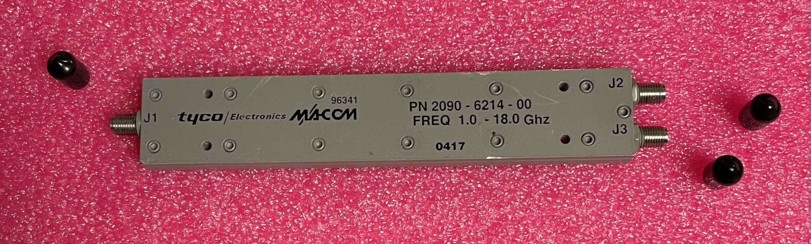 Macom 2090-6214-00 1.0-18.0 GHz SMA RF Power Divider 50W In-phase Isolation