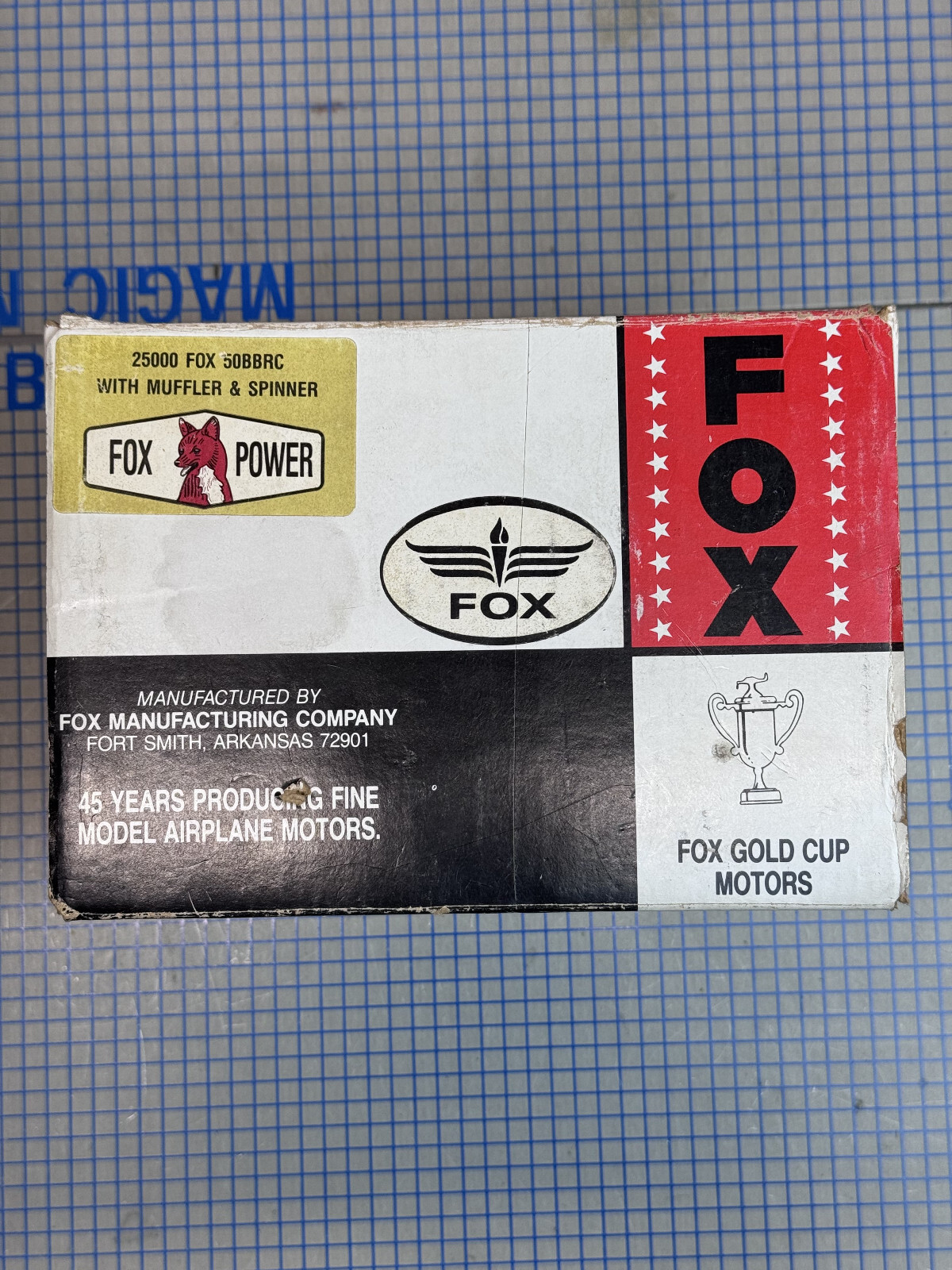 Fox .50 BBRC Engine  #25000 - USED