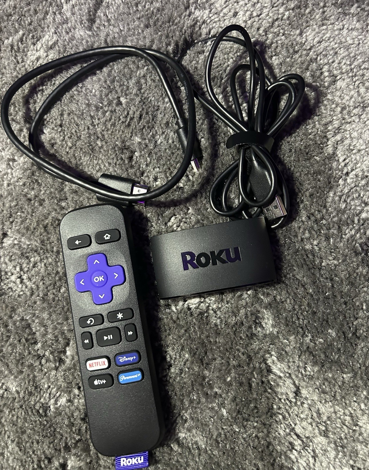 Roku Express HD Digital Media Streamer Wi-Fi HDMI Remote Control & Cables