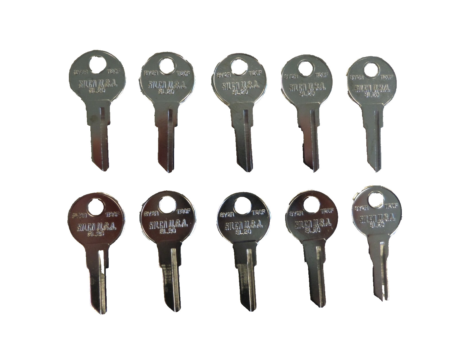 SILCA SL20 SLAYMAKER 1120F KEY BLANKS PACK OF 10
