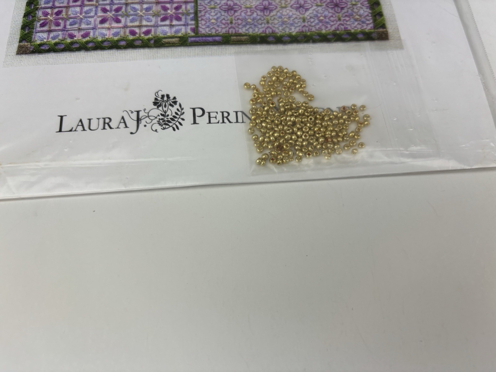 Laura J Perin Design Sampler Collection Spring Bouquet Needlepoint Pattern 2S