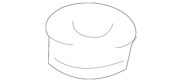 Genuine Mitsubishi Reservoir Tank Cushion MB221305