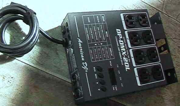 American-DJ DP-DMX-20L Four-channel dimmer pack. Rare!