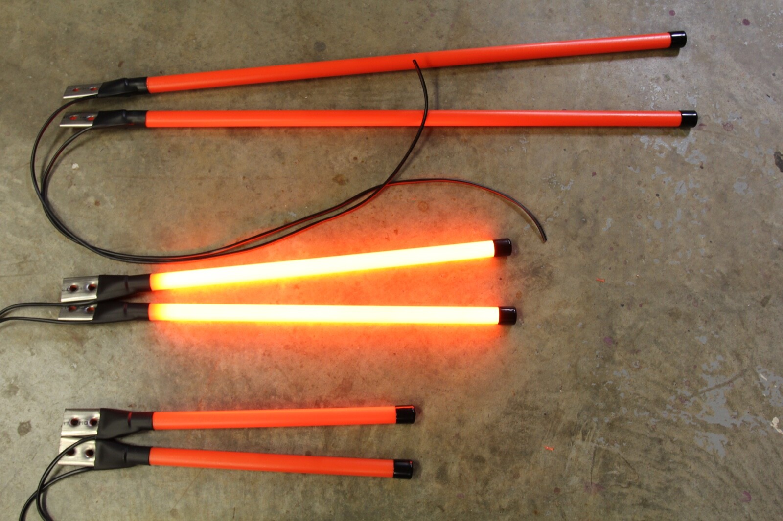 LED Snow Plow Marker Orange 24" Made In Dry Ridge, KY