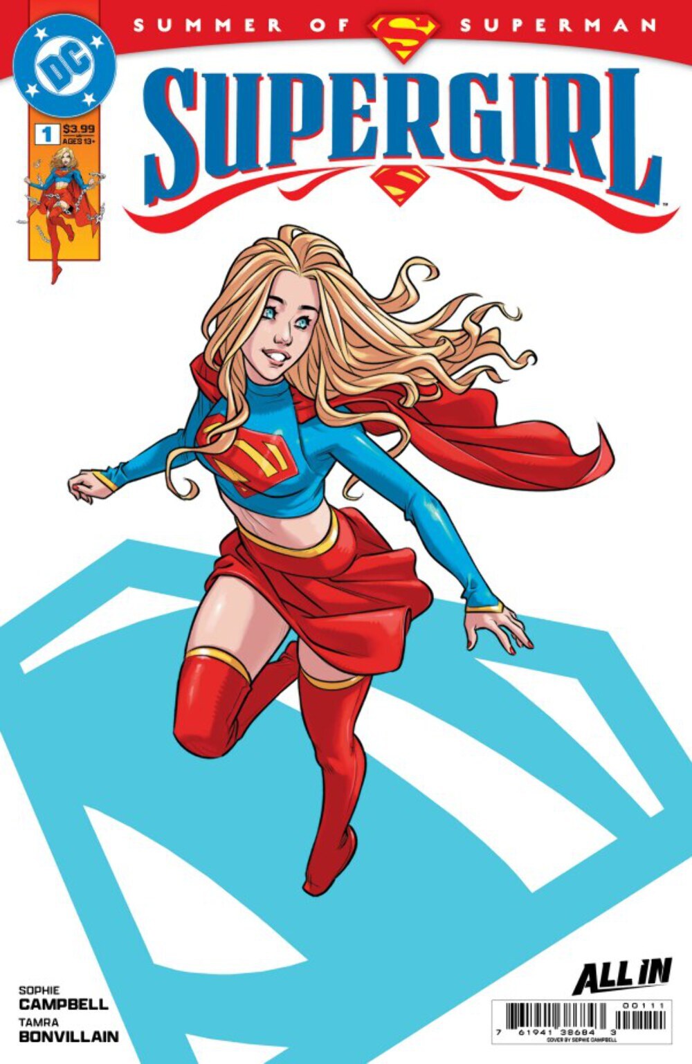 Supergirl (2025) #1 Cover A Sophie Campbell (PRESALE 05/14)