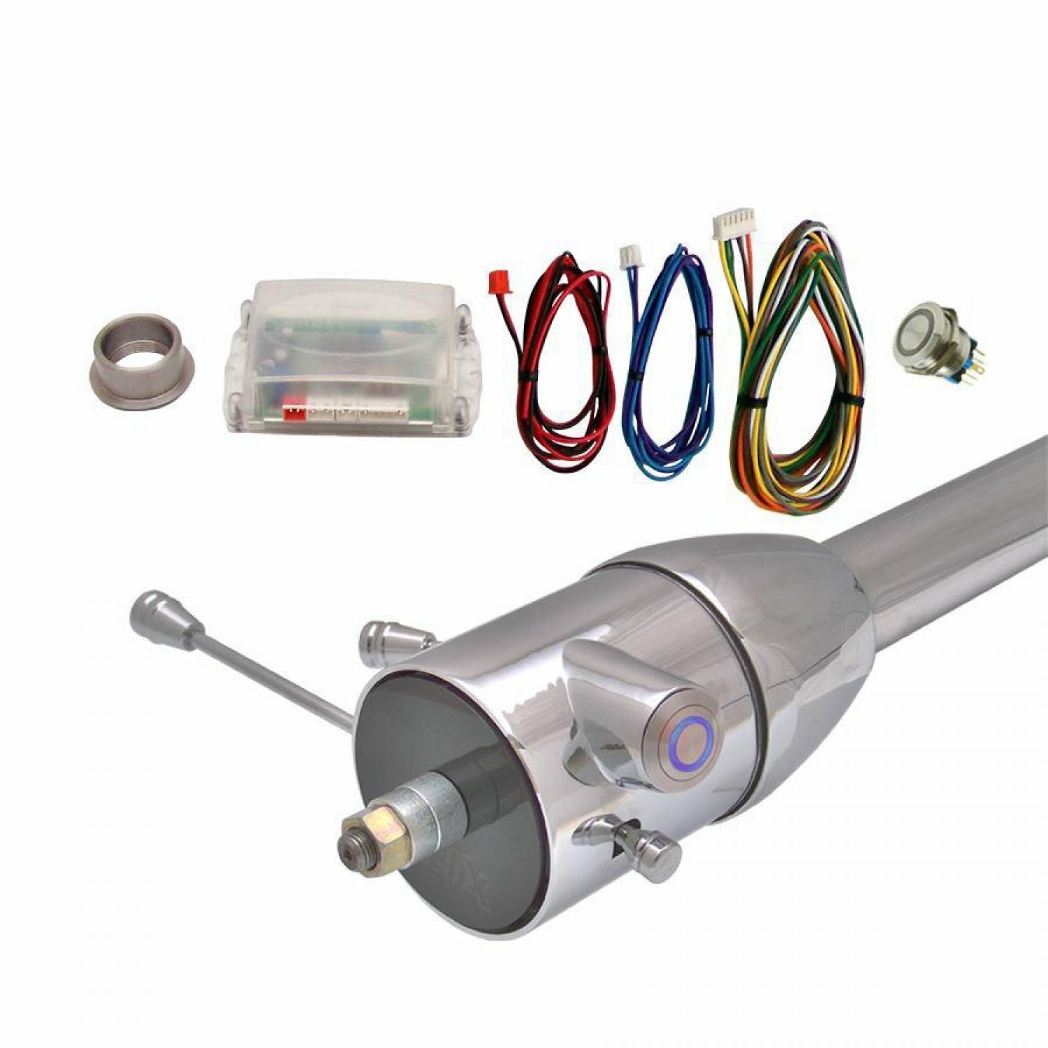 Blue One Touch Engine Start Kit with Column Insert Keep It Clean KICHFS2001B