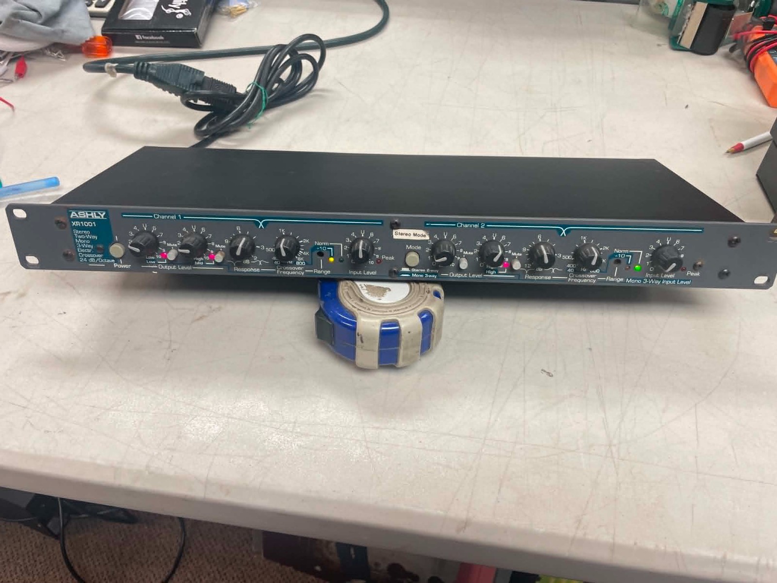 Ashly XR-1001 Stereo 2-Way / Mono 3-Way Crossover
