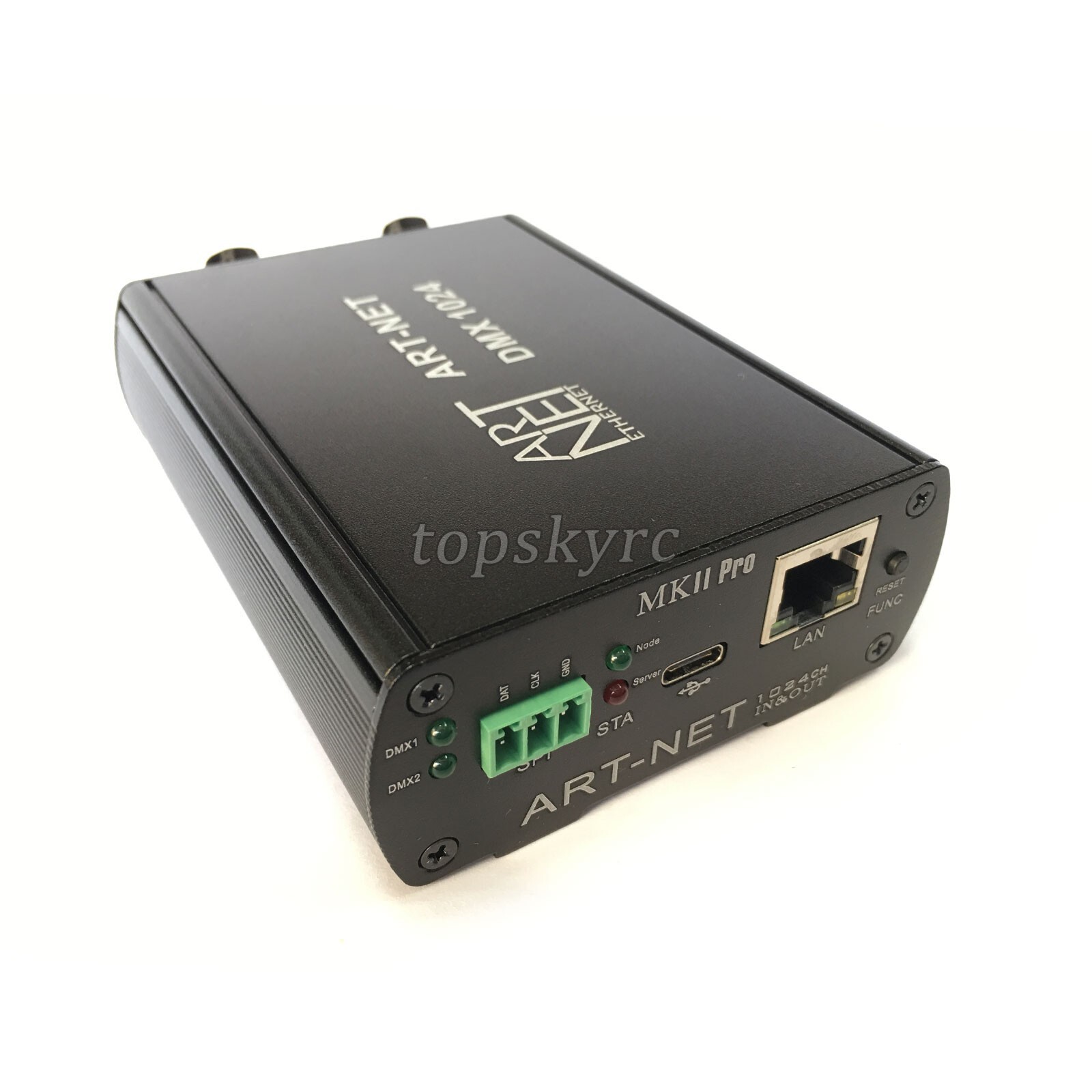 TZT DMX1024D ART-Net DMX 1024 DMX Lighting Controller w/SPI for WYSIWYG