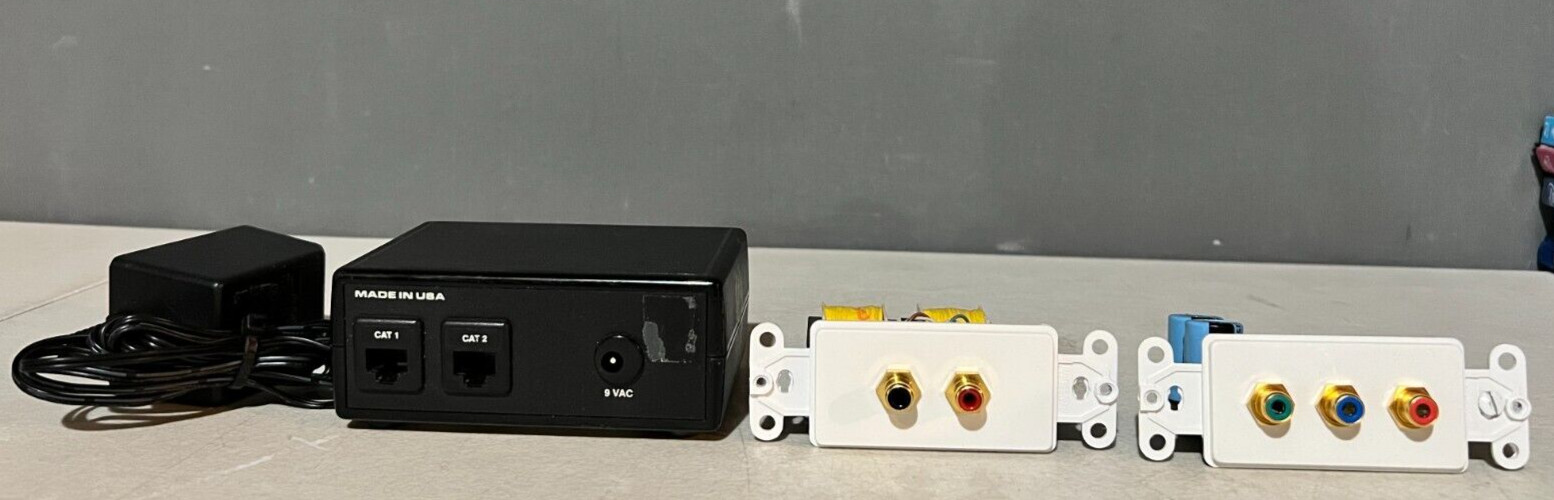 Audioplex Cat-5 Driver Series Analog Audio Component Video Balun