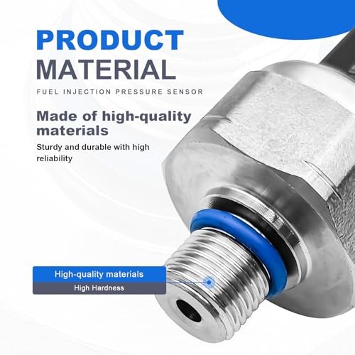Fuel Injection Pressure Sensor, Compatible with Fd Explorer 2012-2019, F150