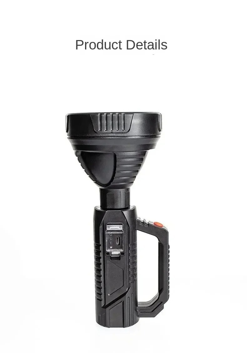Super Bright LED Spot Light Searchlight Rechargeable Hand Torch Work Light Lamp*