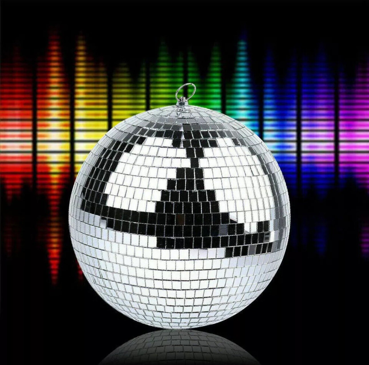 4 Pack Mirror Disco Ballssilver Hanging Party Disco Ball For Party Or Dj Light E