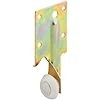 2 Pack Steel Bracket Drawer Track Roller