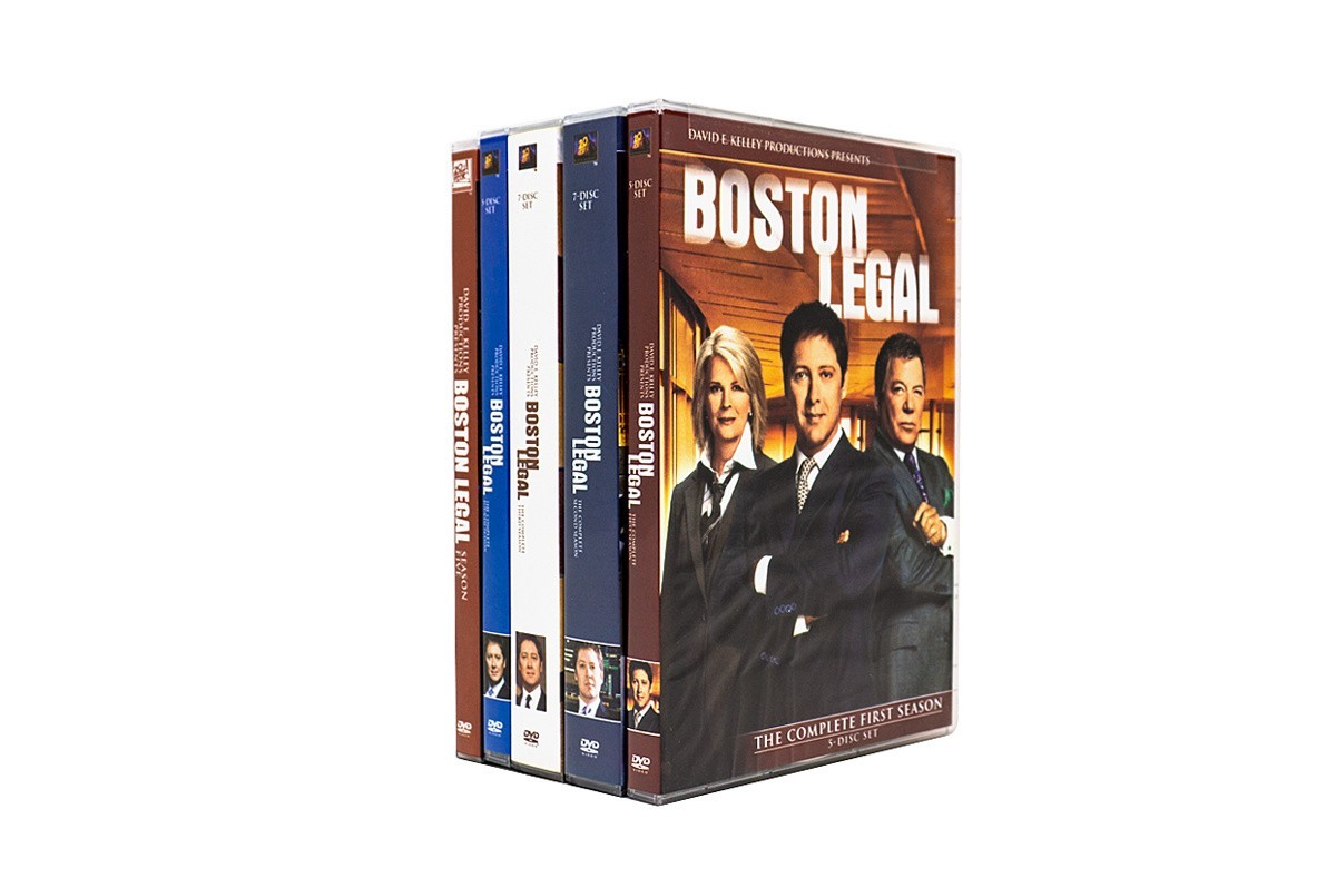 Boston Legal Season 1-5 Complete Collection, 28 discs, DVD, brand new