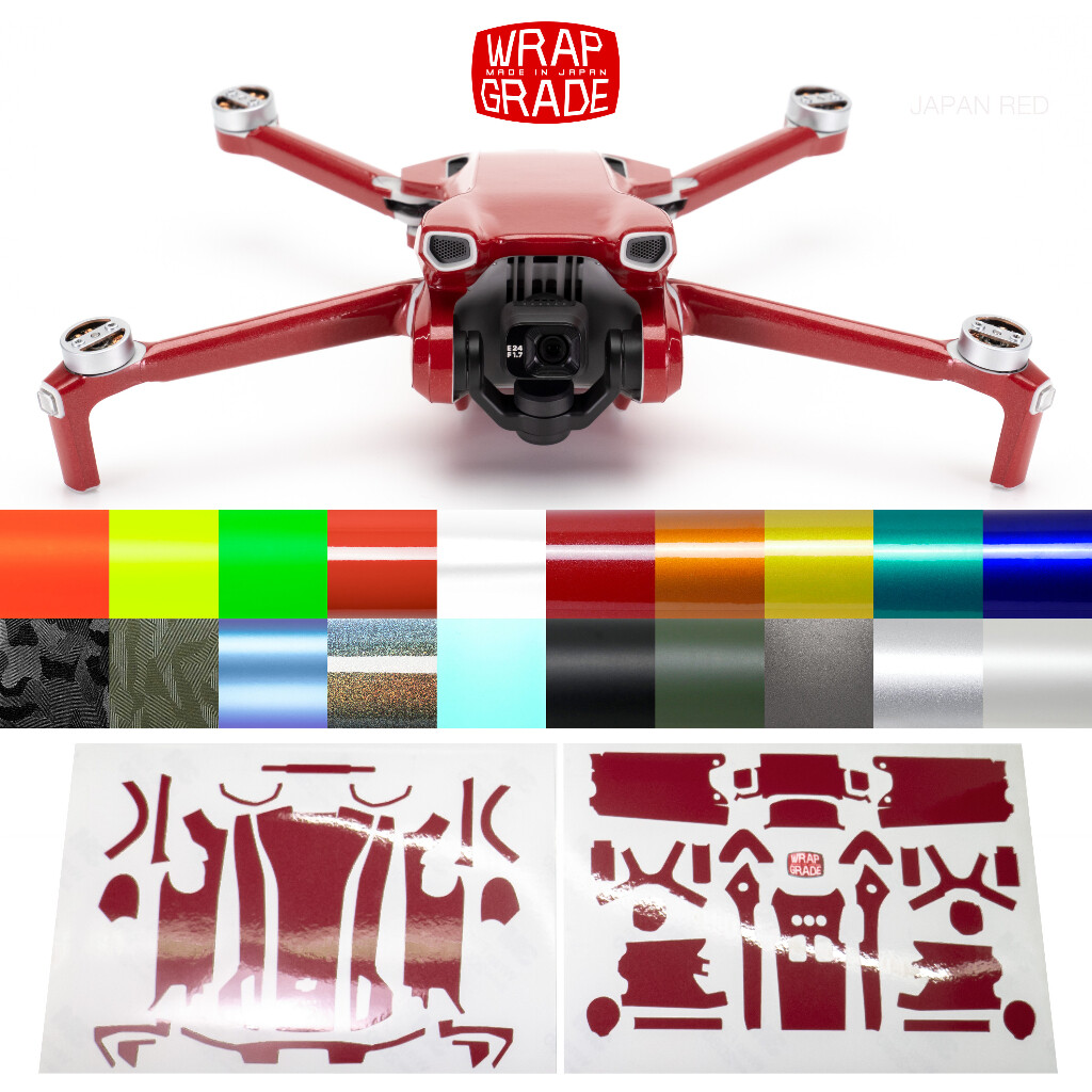 WRAPGRADE Skin Wrap for DJI Mini 3 Drone Accessory / Full Wrap Decal