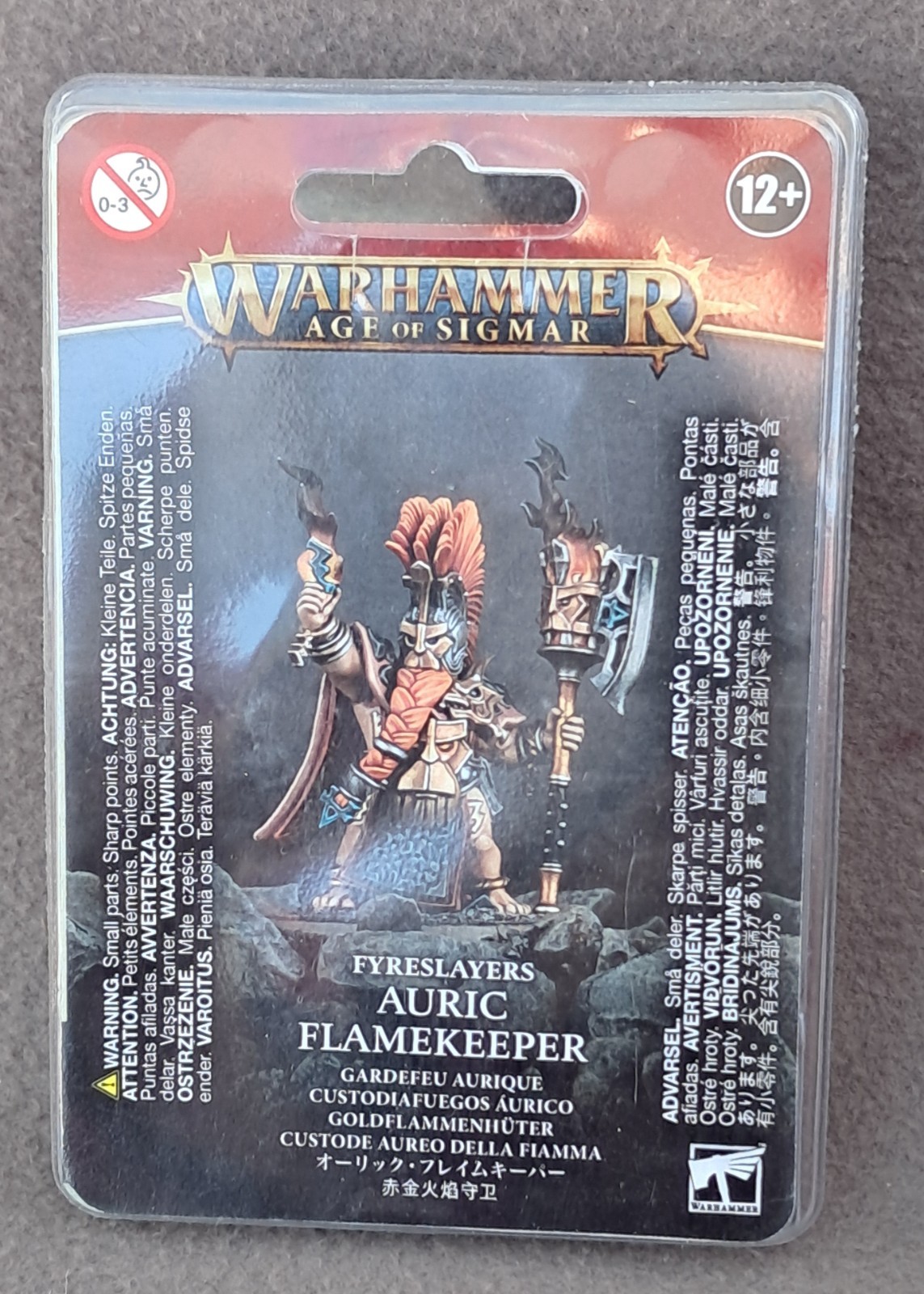 Fyreslayers Auric Flamekeeper GW - Sealed in Blister