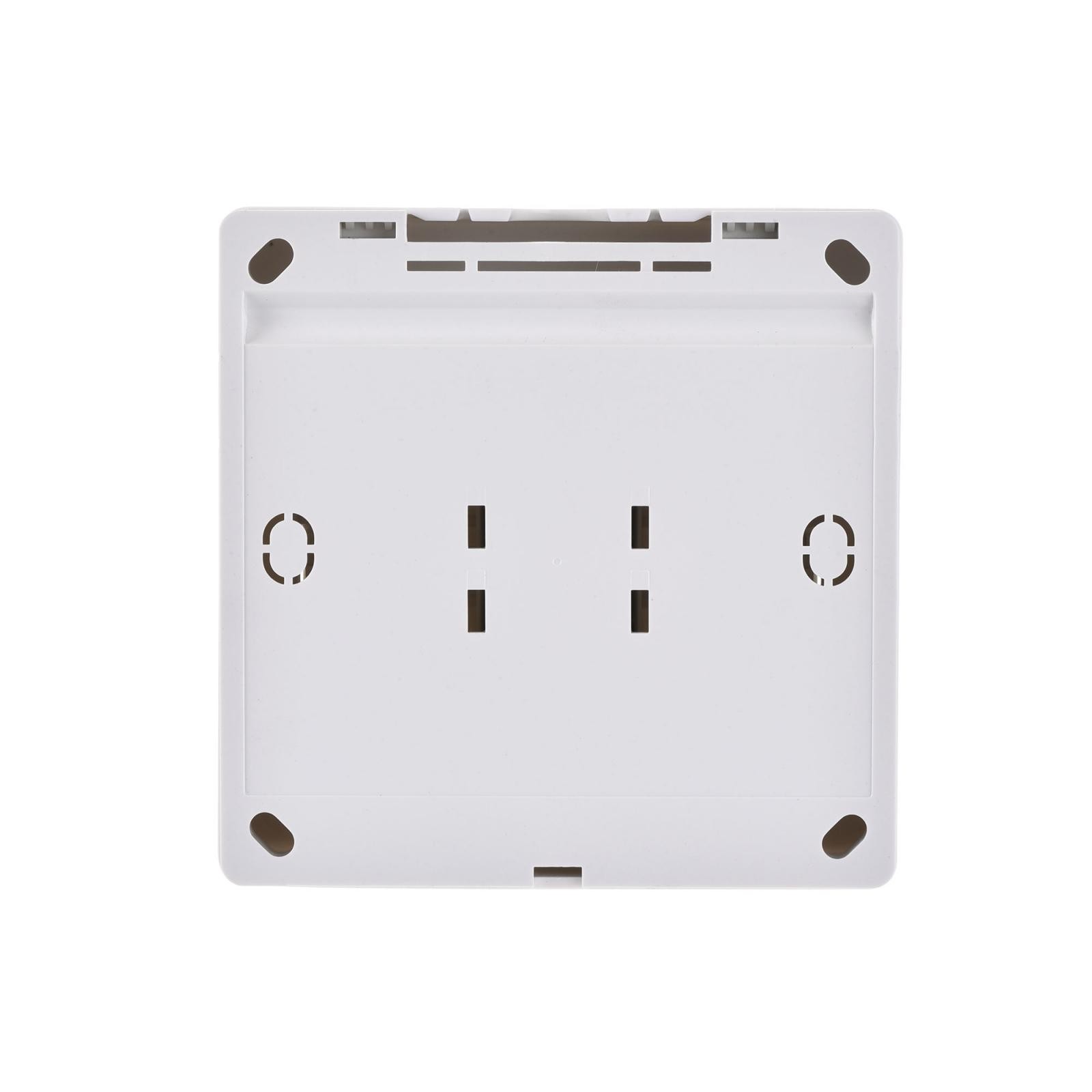 4 Pcs Push to Exit Button Release Switch PC Panel 86mmx86mm 12V 3A White