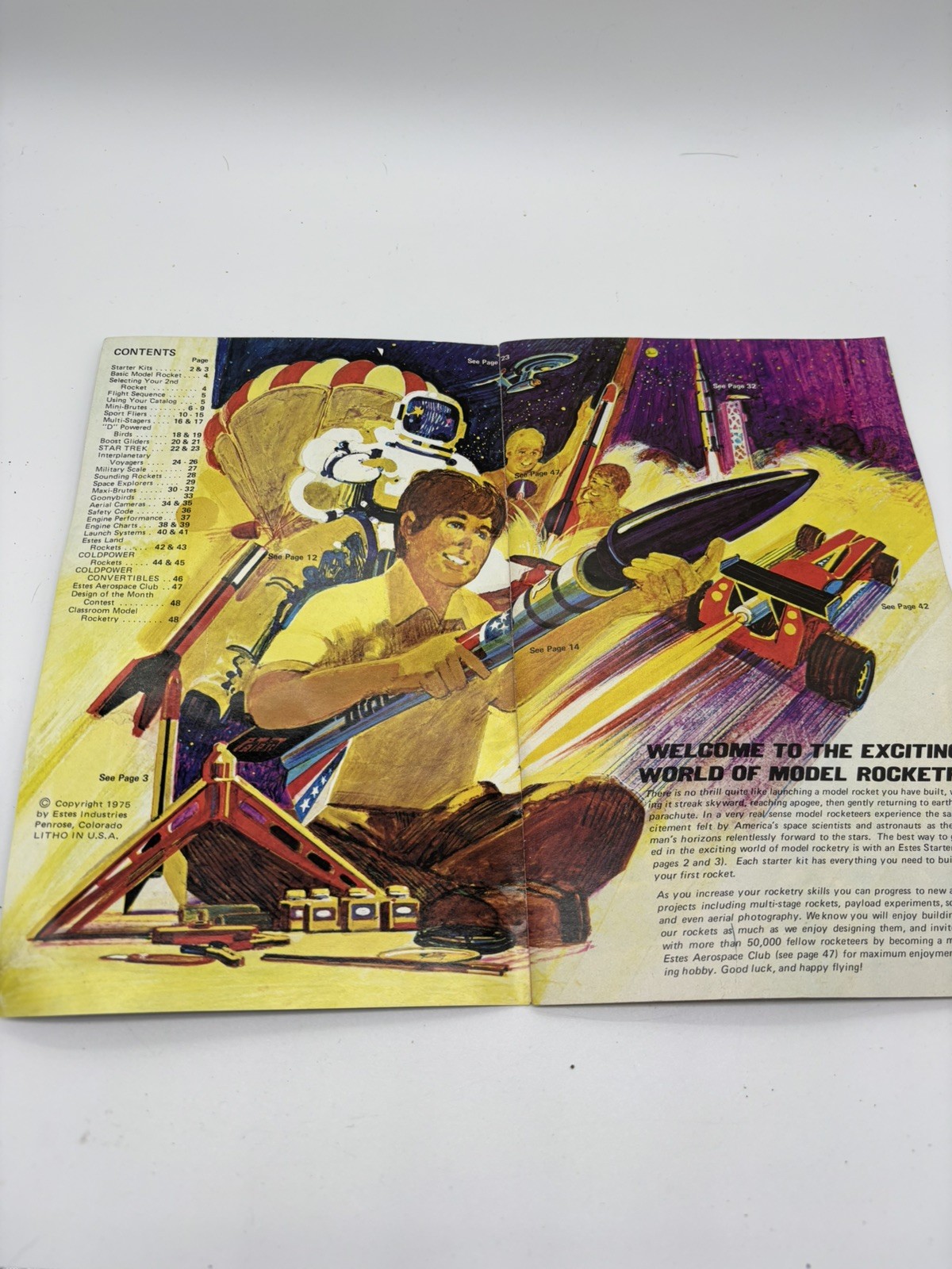 Estes No. 751 Model Rocketry Catalog 1975
